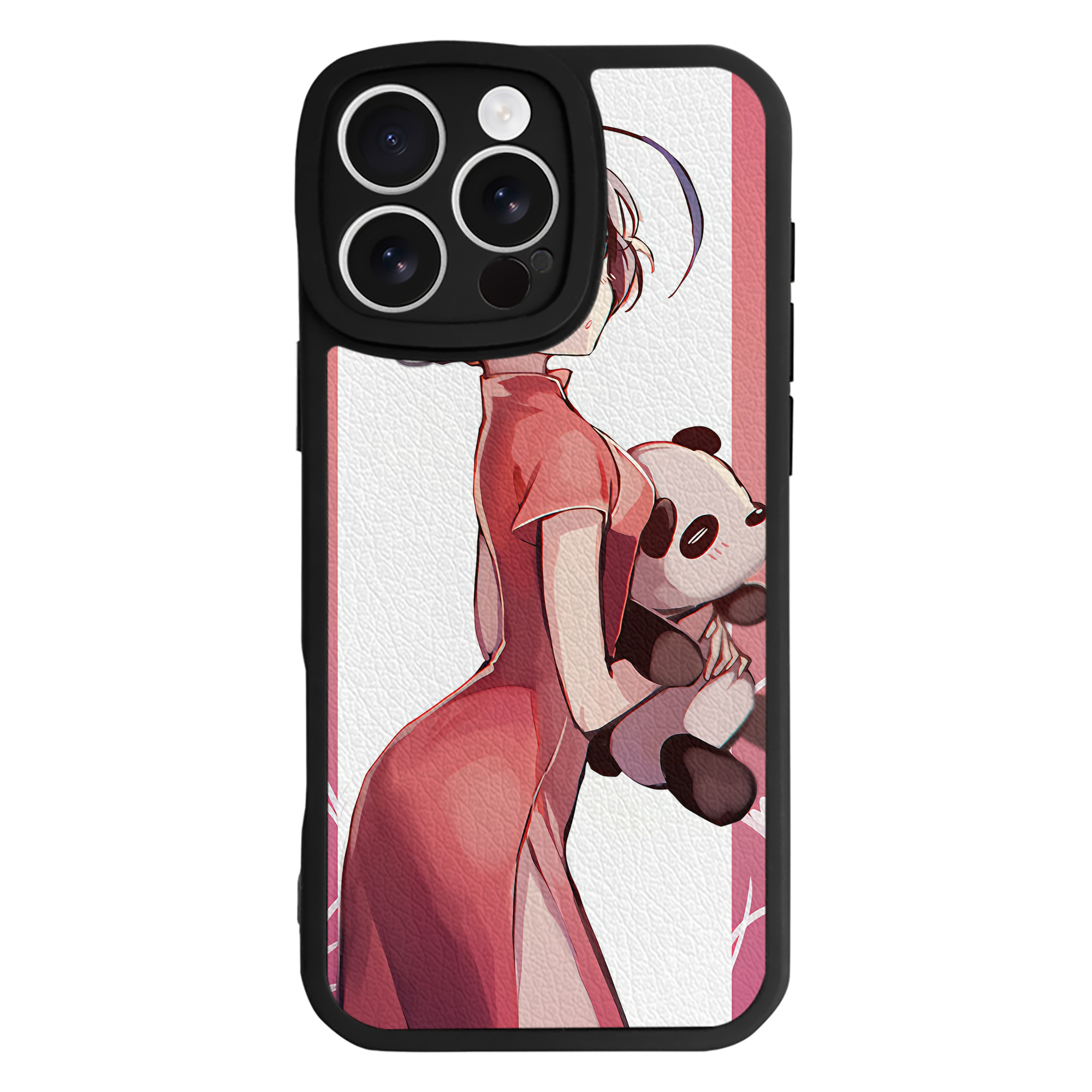 （画像用） 文豪ストレイドッグス Bungo Stray Dogs 【iPhone 16シリーズ対応】シリコンスマホケース（レザー調） 材質：シリコン